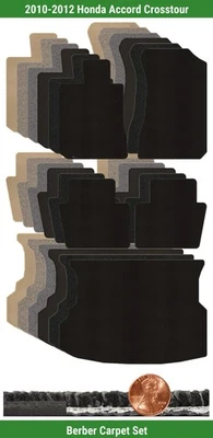 Заказной берберский комплект ковриков для '10-12 Honda Accord Crosstour (5 штук) #S14 - Изображение 1 из 4