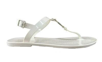 Antonio Melani Jelliez  Emblem Thong Jelly Sandals Juicy Ivory size US 8M NEW - Image 1 of 4