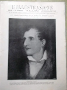 L'Illustrazione Italiana del 15 Ottobre 1922 Centenario Antonio Canova Gorizia - Picture 1 of 1