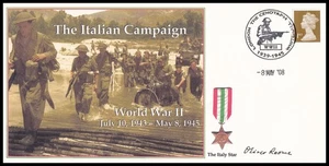 Generalmajor OLIVER ROOME CBE signiert Der italienische Feldzug WWII Cover - Bild 1 von 3
