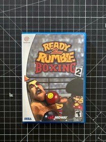 Dreamcast Ready 2 Rumble Boxing Round 2 Custom Case NO Game or Manual