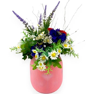 Heart Vase - Sakura Rosa, Blumentopf, Übertopf, Love, liebevolle Raumdekoration - Bild 1 von 3