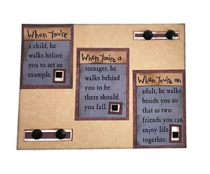 FATHER DAY or BIRTHDAY Greeting Card - When You're Sayings - Handmade A7  SALE - Picture 1 of 2