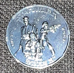 Star Wars 2007 30th Anniversary Silver Coin Episode 2 Attack of the Clones - Bild 1 von 4