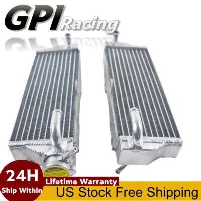 Radiador para Husqvarna CR125/WR125;CR250/WR250 CR/WR 300/360 2000-2012 2006 2007 Foto 1 de 4