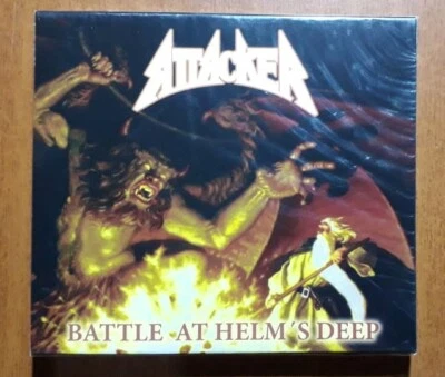 Attacker - Battle at Helm´s Deep Marquee Records 2020 w/ Slipcase+ Bonus Tracks - Imagem 1 de 2