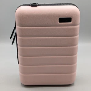 Away The Mini Suitcase Hard Shell Toiletry Luggage Accessory Case Pink - Picture 1 of 9