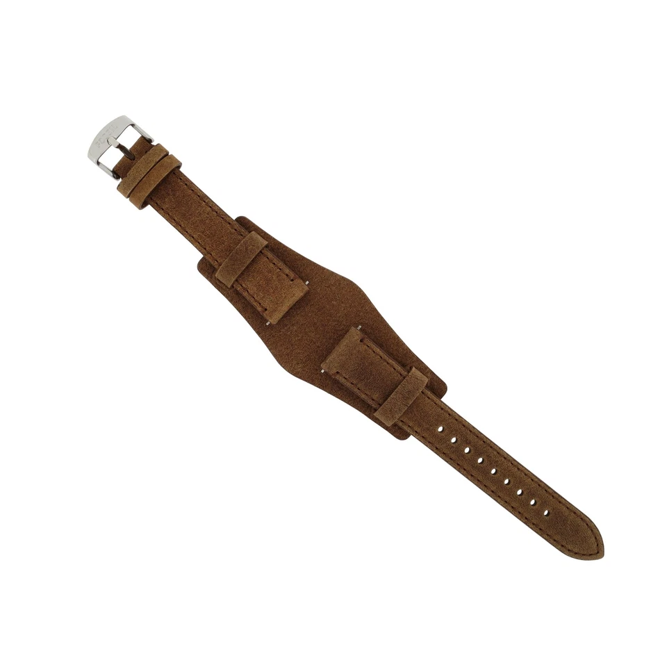 FOSSIL AM 4460 ORIGINAL UHRBAND LB-AM4460 WECHSELARMBAND 18 MM BRAUN