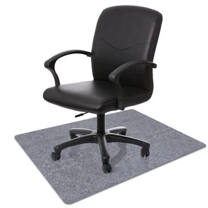Grey Office Chair Mat for Hardwood Floor 36 x 48 Inches Desk Chair Mat Grey F... - Picture 1 of 7