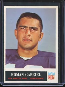1965 Philadelphia Football # 87 Roman Gabriel (NM-MT) Near Mint to Mint - Picture 1 of 2