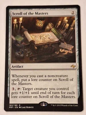 Scroll of the Masters - Fate Reforged - Magic the Gathering MTG Nice! - Image 1 of 2