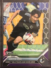 2023 Topps Now MLS #99 Sang Bin Jeong Minnesota United FC RC 01/25 PURPLE