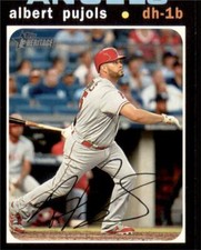 2020 Topps Heritage Base #78 Albert Pujols - Los Angeles Angels