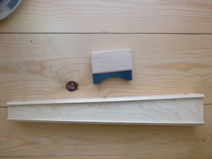 HERRAMIENTA DE CONFORMACIÓN DE DIAPASÓN VIOLÍN, SOPORTE Y RASPADOR, ARTÍCULO DE CALIDAD, ¡VENDEDOR DEL REINO UNIDO! - Imagen 1 de 3