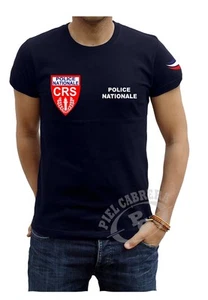 SHIRT POLICE NATIONALE CRS - Picture 1 of 4