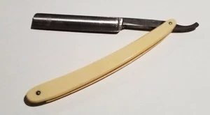 Vintage Genco Fluid Steel Straight Razor Geneva NY, USA Early 1900s Barbers Tool - Picture 1 of 12