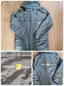 RARE Vintage Formula 1 F1 Renault Team Jacket Puma Zip Up Car Racing L Circuit - Picture 1 of 23