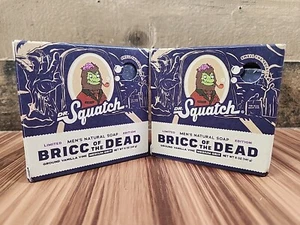 Dr. Squatch Bricc Of The Dead Natural Bar Soap Medium Grit Limited Edition RARE - Picture 1 of 3