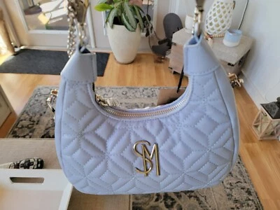 Steve Madden Blue Glase B Silvia Handbag Shoulder/cross NWT Detach Strap  - Image 1 of 4