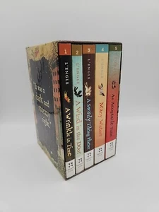 Falten in der Zeit: 5-Buch-Set Madeleine L'Engle Wind in der Tür, viele Gewässer... - Bild 1 von 7