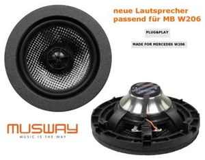 Musway CSM206X Lautsprecher kompatibel mit Mercedes Benz C-Klasse W206 Limousine - Bild 1 von 9