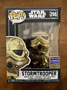 Funko POP! STAR WARS #296 STORMTROOPER WONDROUS WONDERCON LIMITED EDITION 2021 - Picture 1 of 6