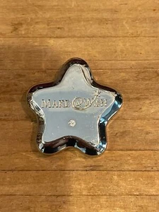 Make A Wish Foundation Stars Cute paper Small weight silver with rhinestone - Picture 1 of 2