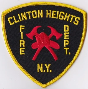 Clinton Heights Feuerwehr NY Feuerwehr Patch - Bild 1 von 1