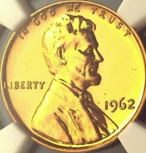 1962-P Lincoln Memorial Cent - NGC PF67RD - Free Shipping - Picture 1 of 4