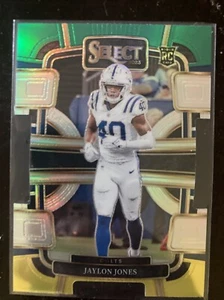 2023 Panini Select - Concourse Jaylon Jones #42 Green & Yellow Prizm Die-Cut... - Picture 1 of 2