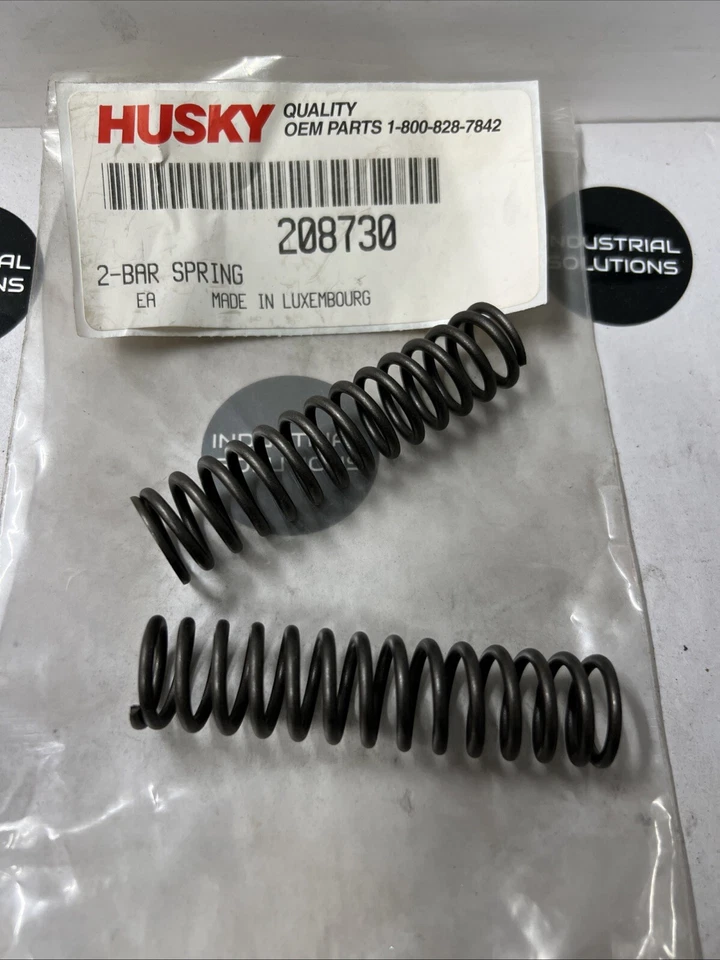 Máquina de moldeo por inyección Husky HPN 208730 resortes de 2 barras nueva Foto 1 de 1