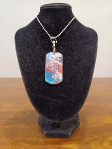 Etiqueta de perro de diseño de acero inoxidable hecha a mano - Dragon Ball/DBZ #6 - Imagen 1 de 3