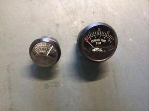 VINTAGE SNOWMOBILE ULTRALIGHT EXHAUST TEMPERATURE GAUGES SLP WESTACH - Picture 1 of 3