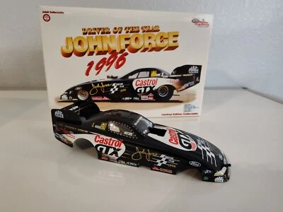 NHRA 1/24 JOHN FORCE RCCA DRIVER OF THE YEAR MUSTANG 1/10,000 (B5) - Image 1 of 4