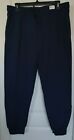 NEW Men's Hanes EcoSmart Pull on Sweatpants Size XL SPORT ACTIVEWEAR Fleece Blue