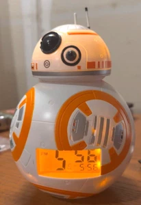 BB-8 Digital Alarm Clock Bulb Botz Light-Up Star Wars VII The Force Awakens - Picture 1 of 5