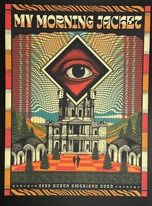 My Morning VIP 2023 Tour Poster - Limited Edition Justin Helton Signed/Numbered - Picture 1 of 5