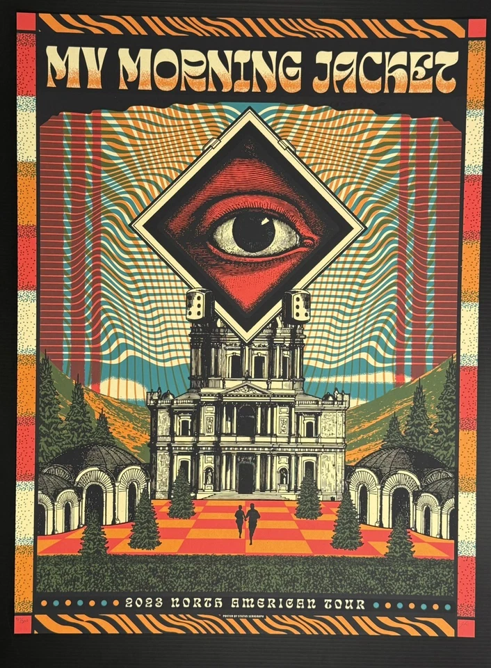 My Morning VIP 2023 Tour Poster - Limited Edition Justin Helton Signed/Numbered - Image 1 of 4