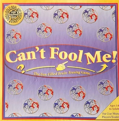 Can't Fool Me! Board Game Party Game Brain Teaser  - Image 1 of 4