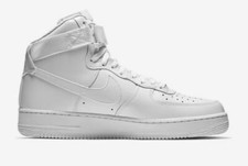 white nike air force 1 high tops womens