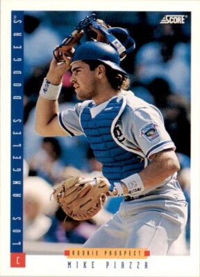 1993 Score #286 Mike Piazza - Image 1 of 2
