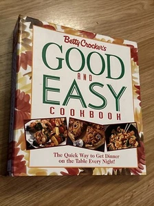 Vintage BETTY CROCKER'S GOOD & EASY COOKBOOK First Edition Hardcover Ring Binder - Imagen 1 de 6