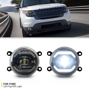 For Ford Explorer Ranger Focus Fusion LED Fog Light DRL Daytime Running Lamp - Bild 1 von 14