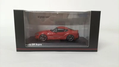 Kyosho Toyota GR Supra PROMINENCE RED 1/43 Minicar - Image 1 of 4