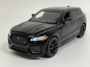 Jaguar F Pace Black LHD Light and Sound 1:32 Scale Tayumo 32110018 - Picture 1 of 10