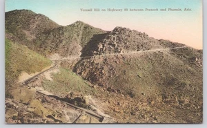 Yarnell Hill Highway 89 between Prescott and Phoenix Arizona Albertype Postcard - Picture 1 of 2
