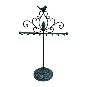 Rustic Keychain Jewelry Necklace Accessory Hanger (Free standing) Metal Bird - Picture 1 of 7