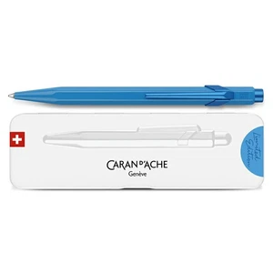 CARAN d'ACHE 849 Claim Your Style Edition 4 Penna a Sfera, Blu Azzurro - Foto 1 di 6
