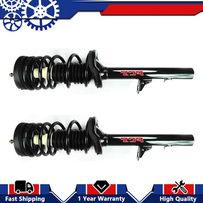 Juego completo de 2 piezas de puntal trasero y muelle helicoidal FCS para 99-04 Chrysler 300M, Concord Foto 1 de 4