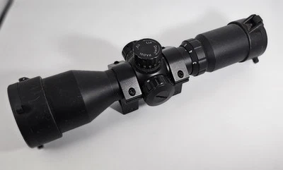 Escopo de rifle 3-9x42mm – Óptica tática com tampa flip-up – Torres e anéis de 1/2 MOA - Imagem 1 de 4